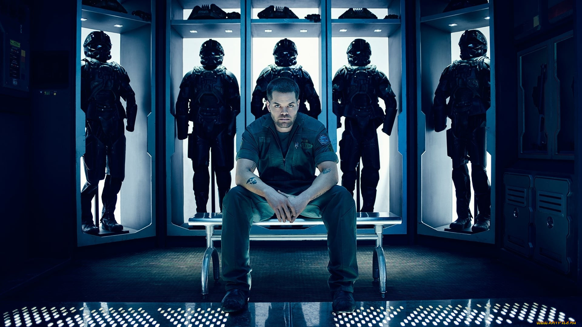 the expanse ,  2015  ,  , , , , , , wes, chatham, amos, burton